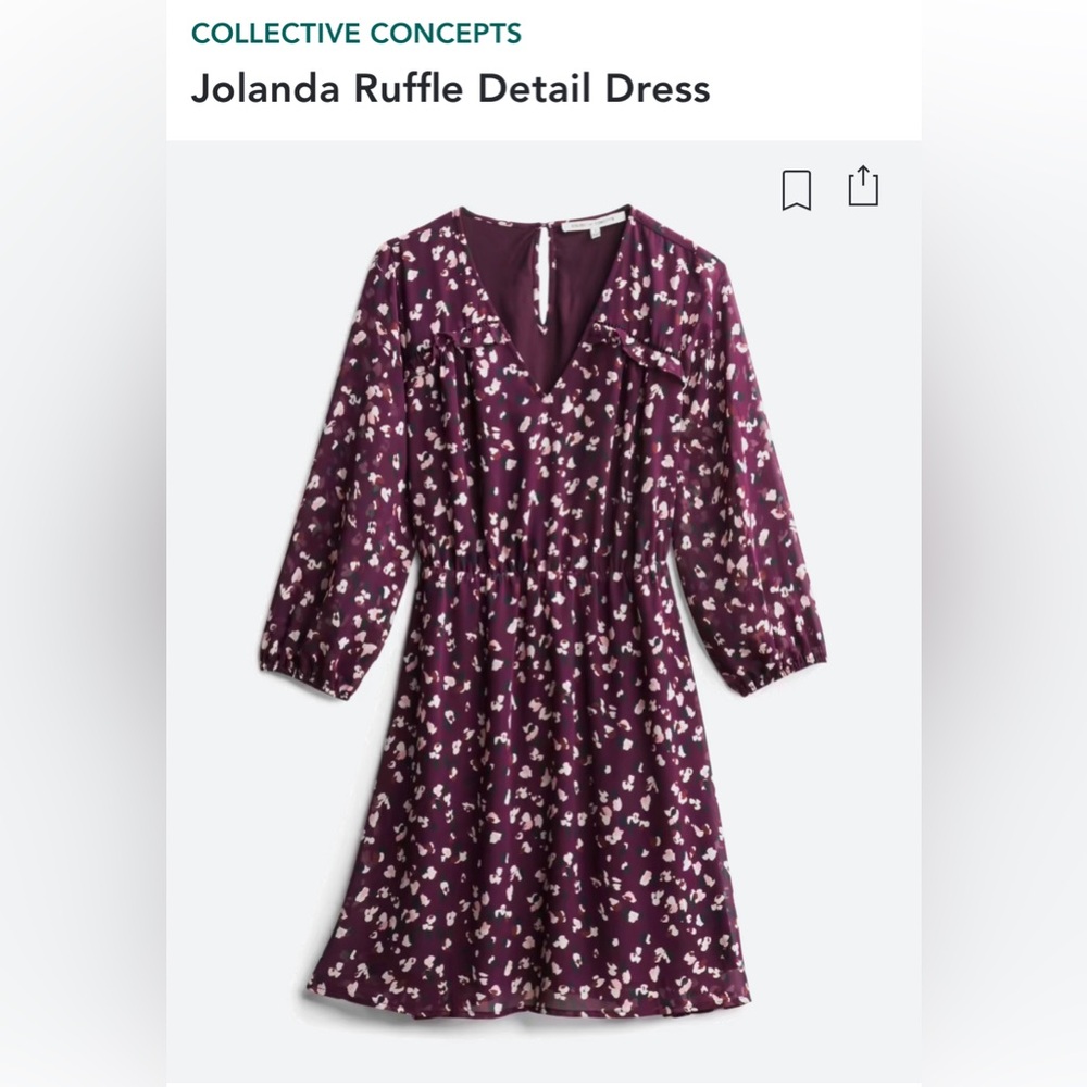 EUC Women’s dress Size small worn 1x